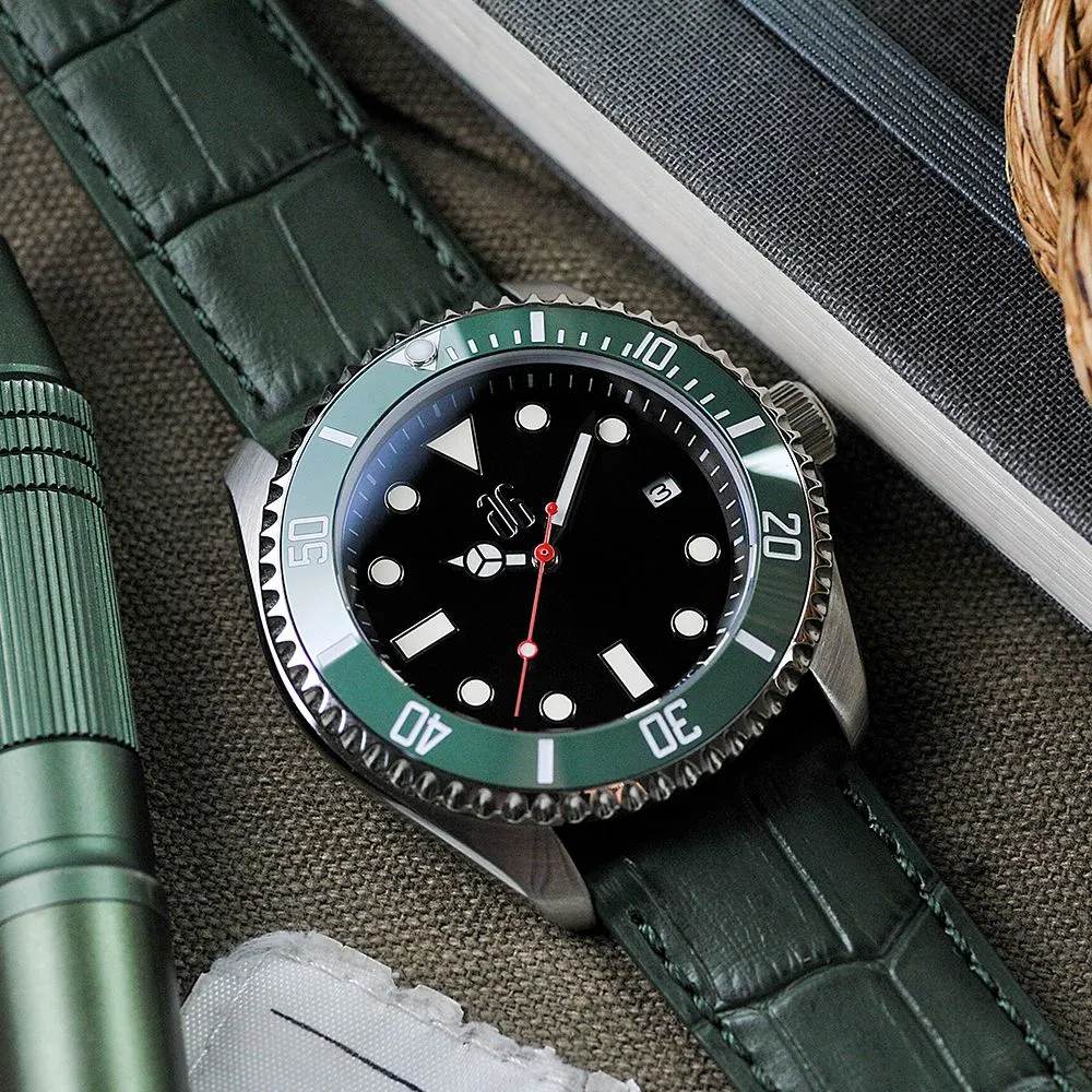 THE GREEN LANTERN 2.0 - AG COLLECTIVE SPECIAL CUSTOM WATCH G 9040 SBK-BK-M2