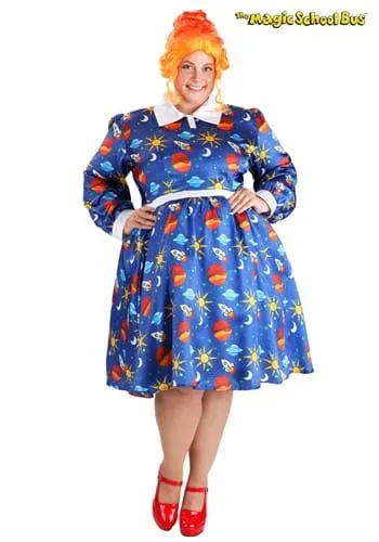 The Magic School Bus Miss Frizzle Plus Size Costume 