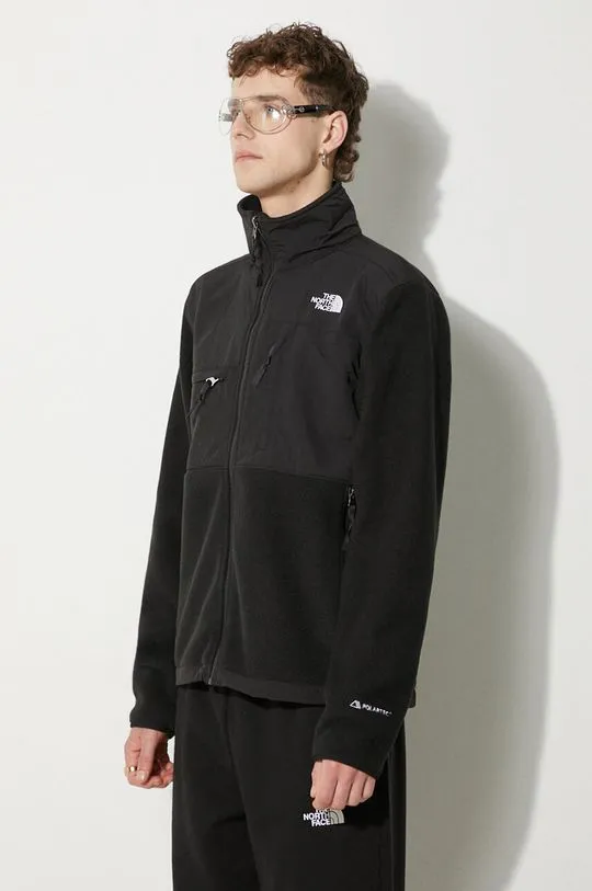 The North Face sports sweatshirt Denali black color