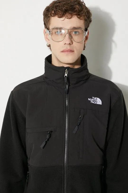 The North Face sports sweatshirt Denali black color