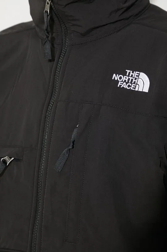 The North Face sports sweatshirt Denali black color