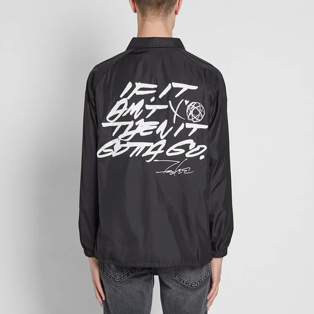 The Weeknd x Futura Script Coach JacketBlack