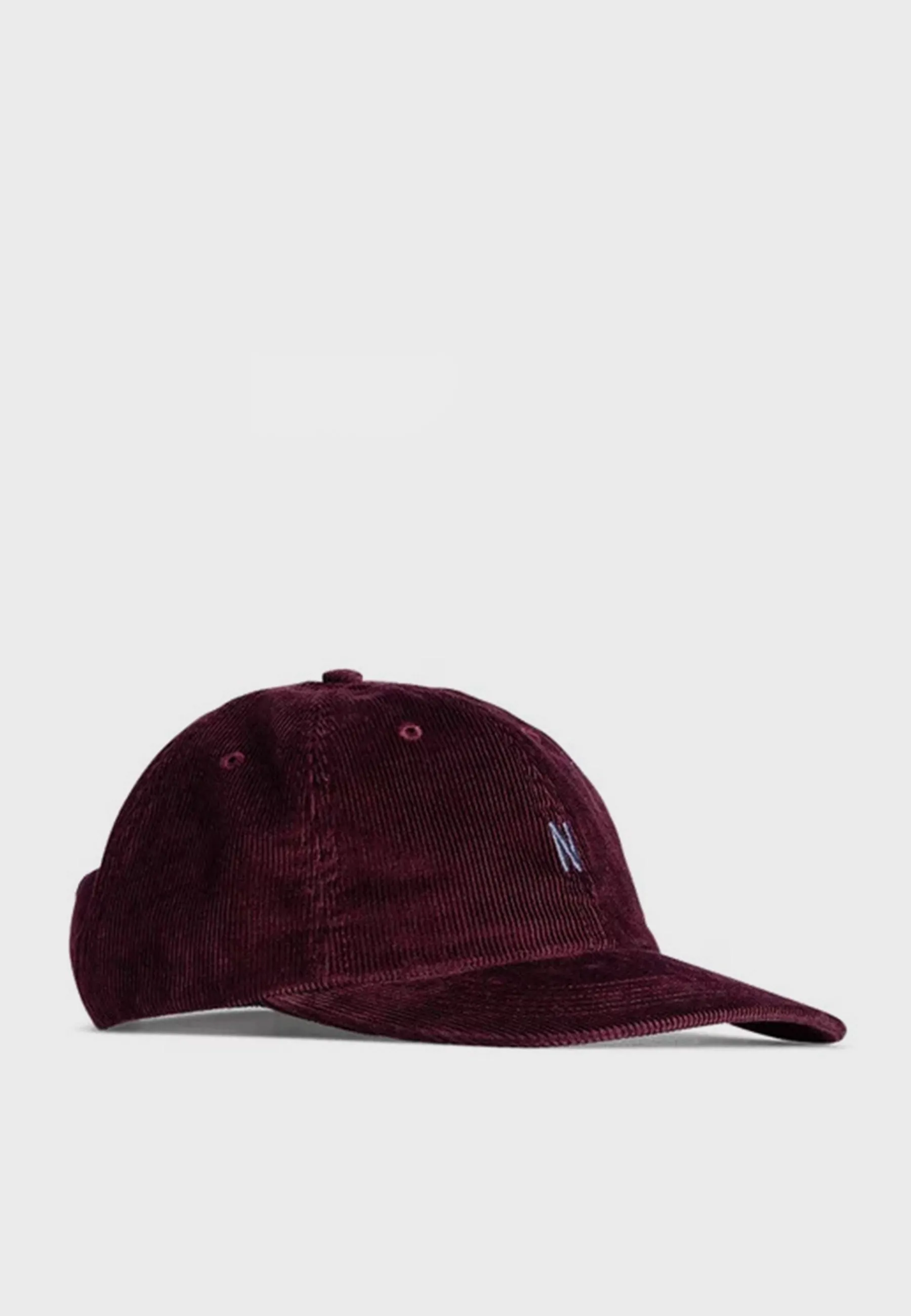 Thin Cord Sports Cap - mulberry red