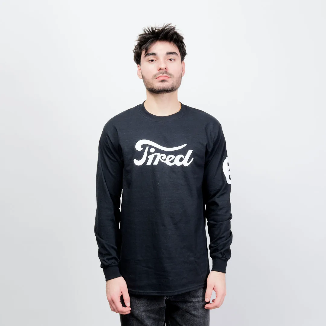 Tired Skateboards Motor Sports LS Tee - Black