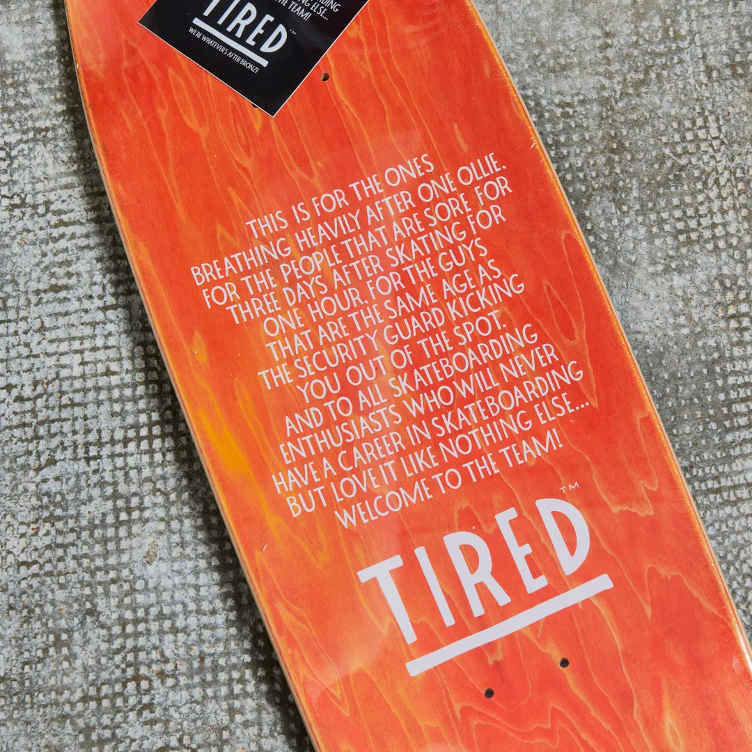 Tired Skateboards - Planche de skate Motor Sports Sigar 9.375