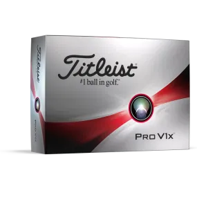 Titleist PRO V1x Golf Balls White