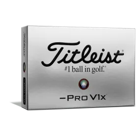 Titleist Pro V1X Left Dash Golf Balls