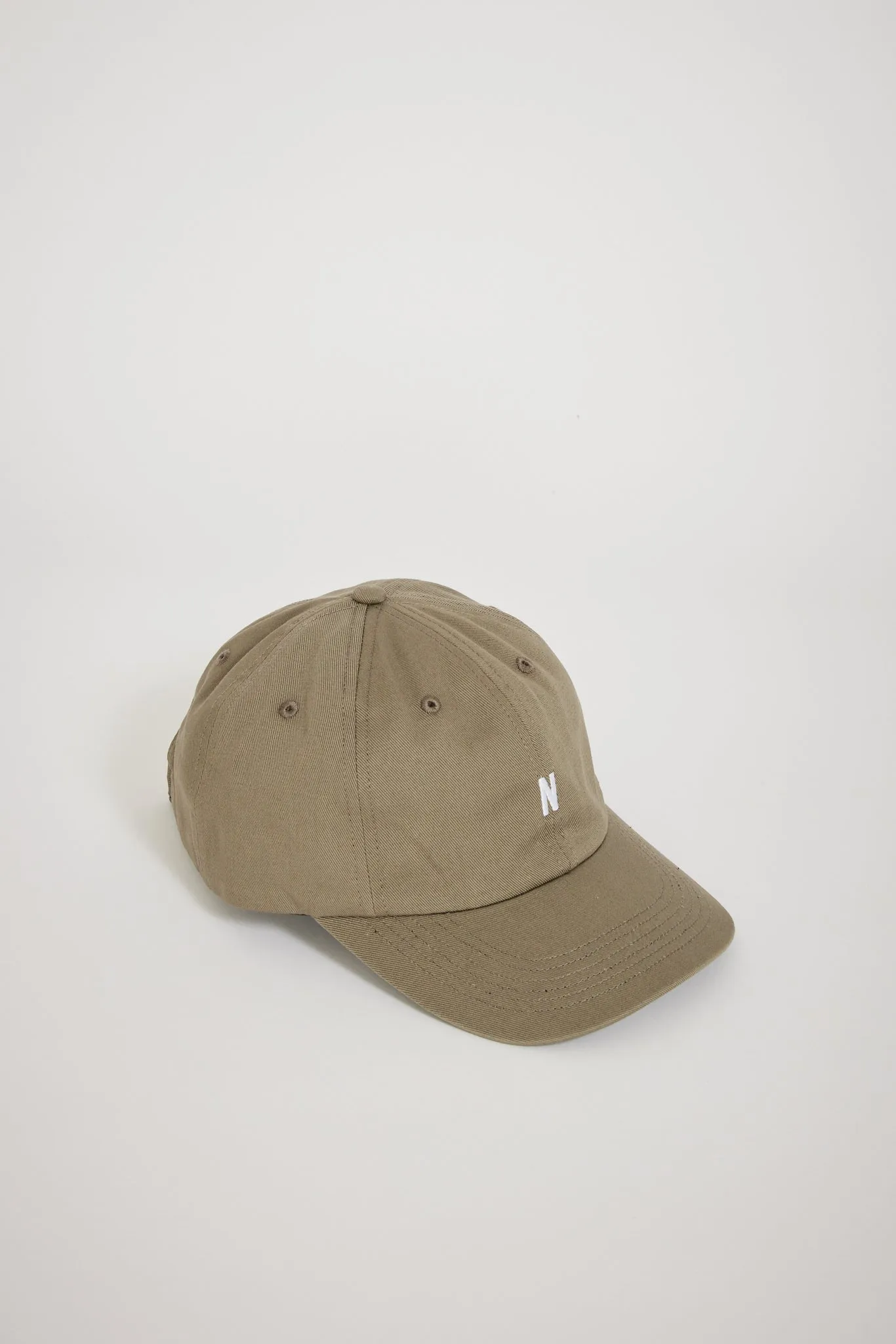 Twill Sports Cap Sediment Green