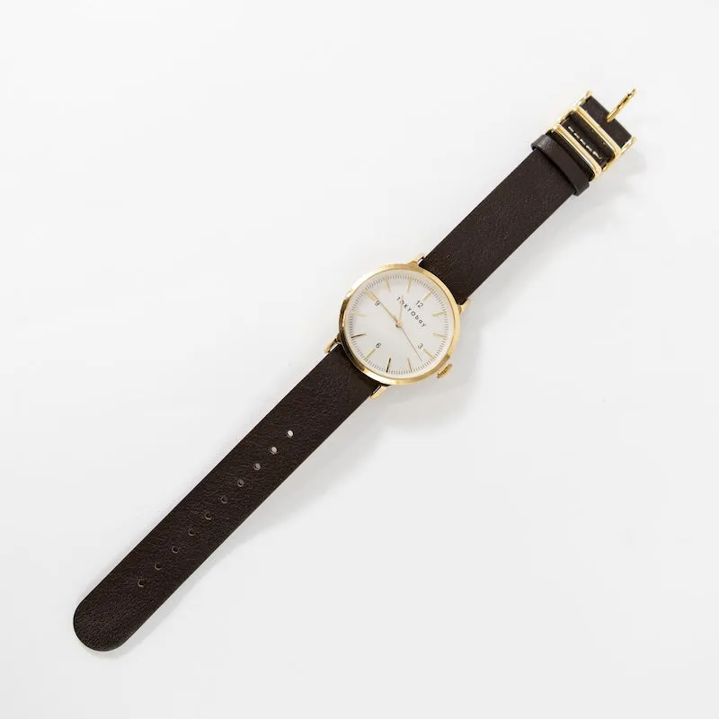 Vela Watch in Brown