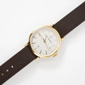 Vela Watch in Brown