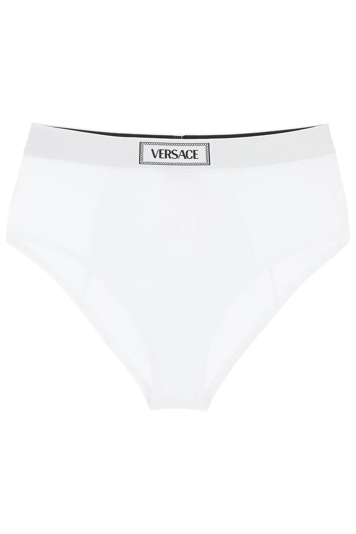 Versace    Versace Ribbed Briefs With '90s Logo