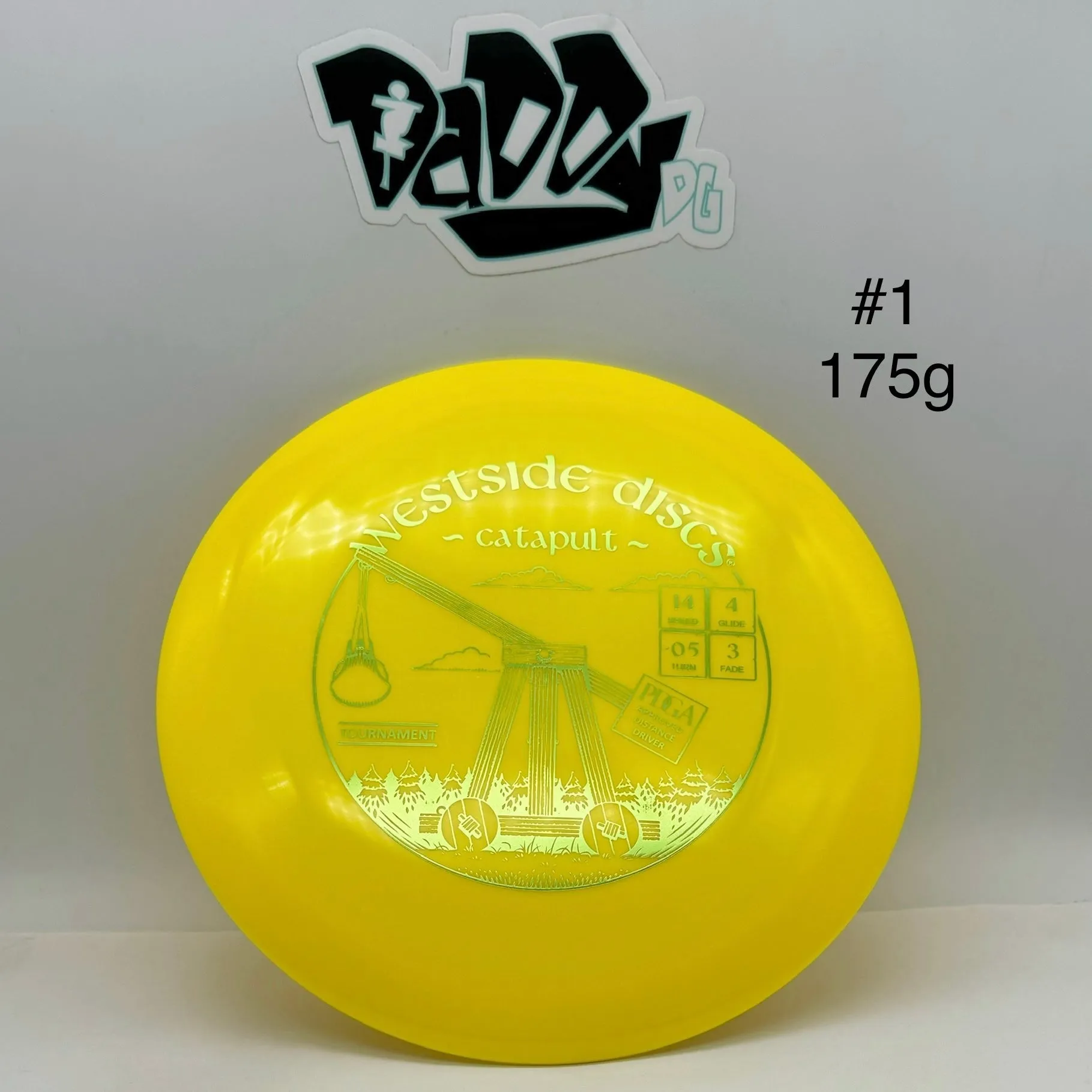 Westside Discs Catapult Tournament Distance Driver