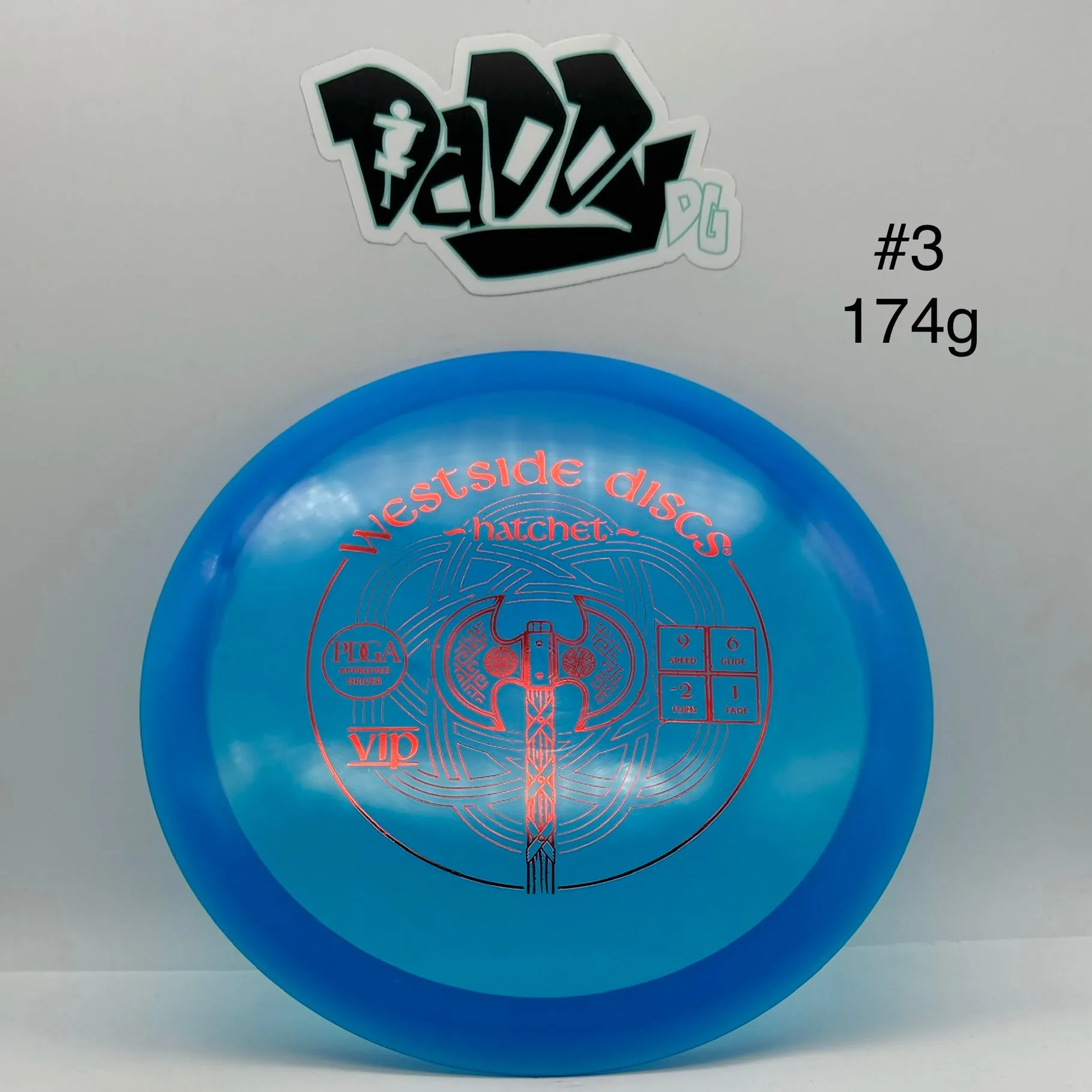 Westside Discs Hatchet VIP Fairway Driver