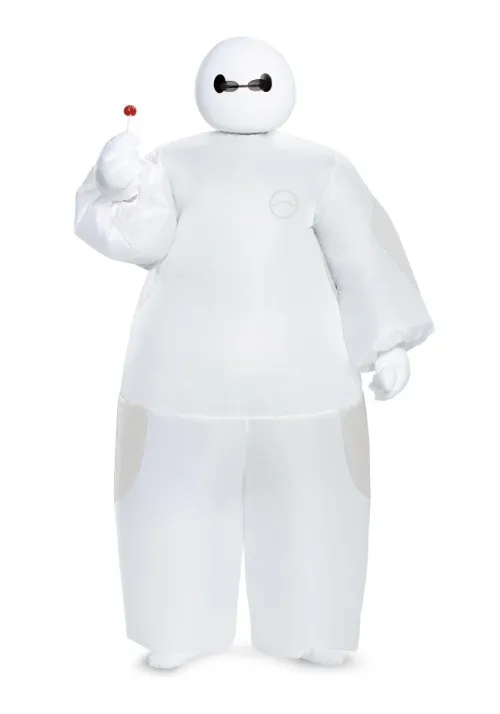 White Big Hero 6 Baymax Inflatable Kid's Costume