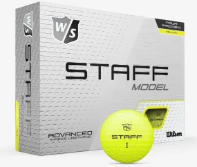 Wilson Staff Model Yellow Golf Balls