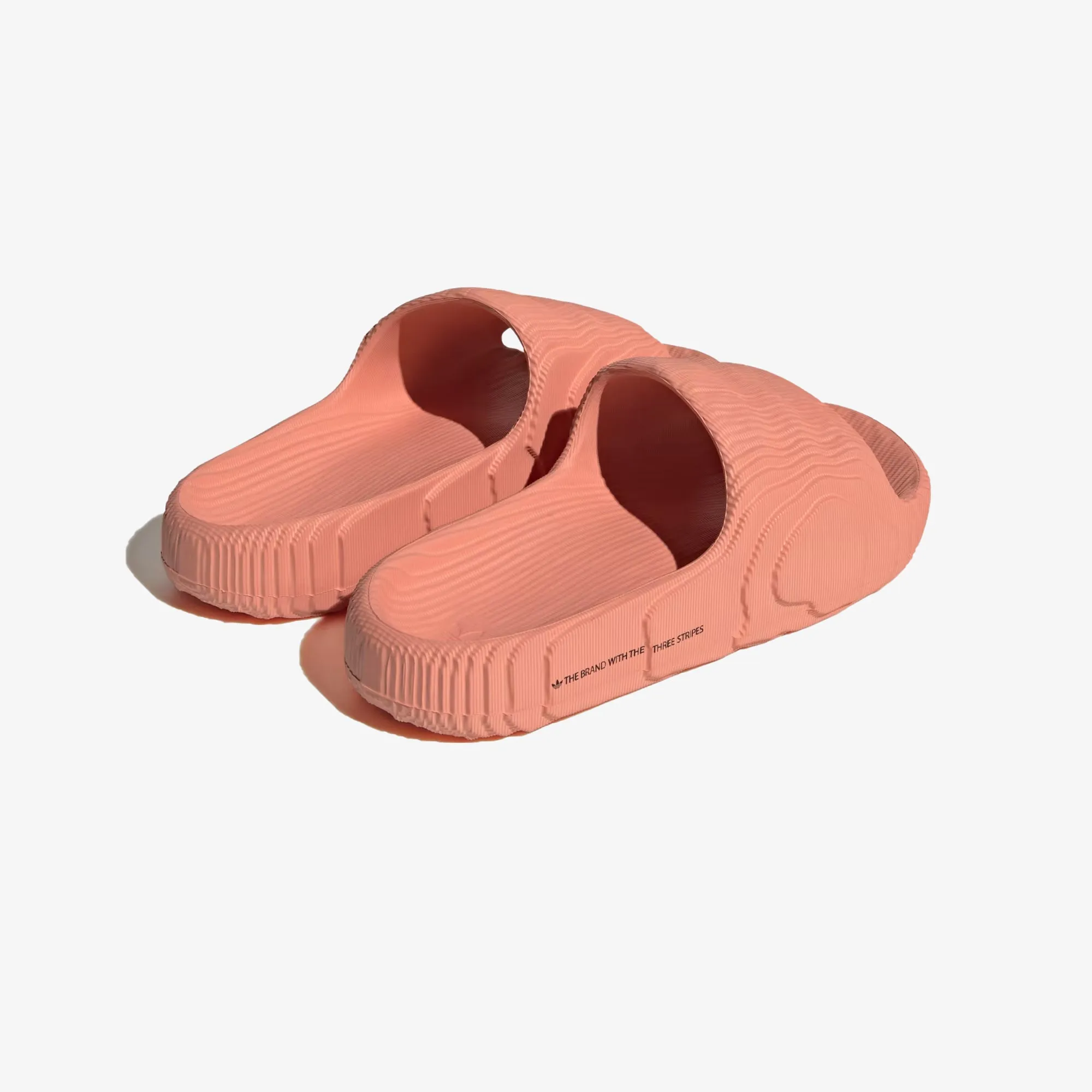 WMN'S ADILETTE 22 SLIDES 'WONDER CLAY/CORE BLACK'