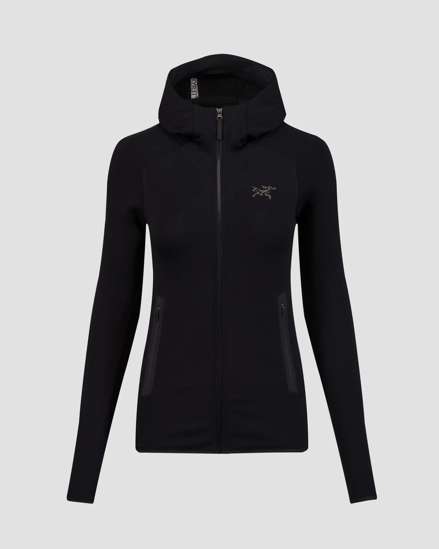 Women's black midlayer sweatshirt Arcteryx Kyanite x000008535-black