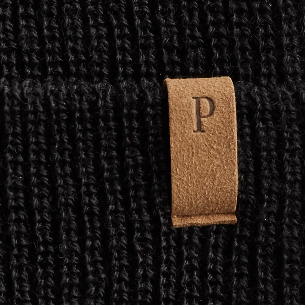 Wool Watch Cap - Black