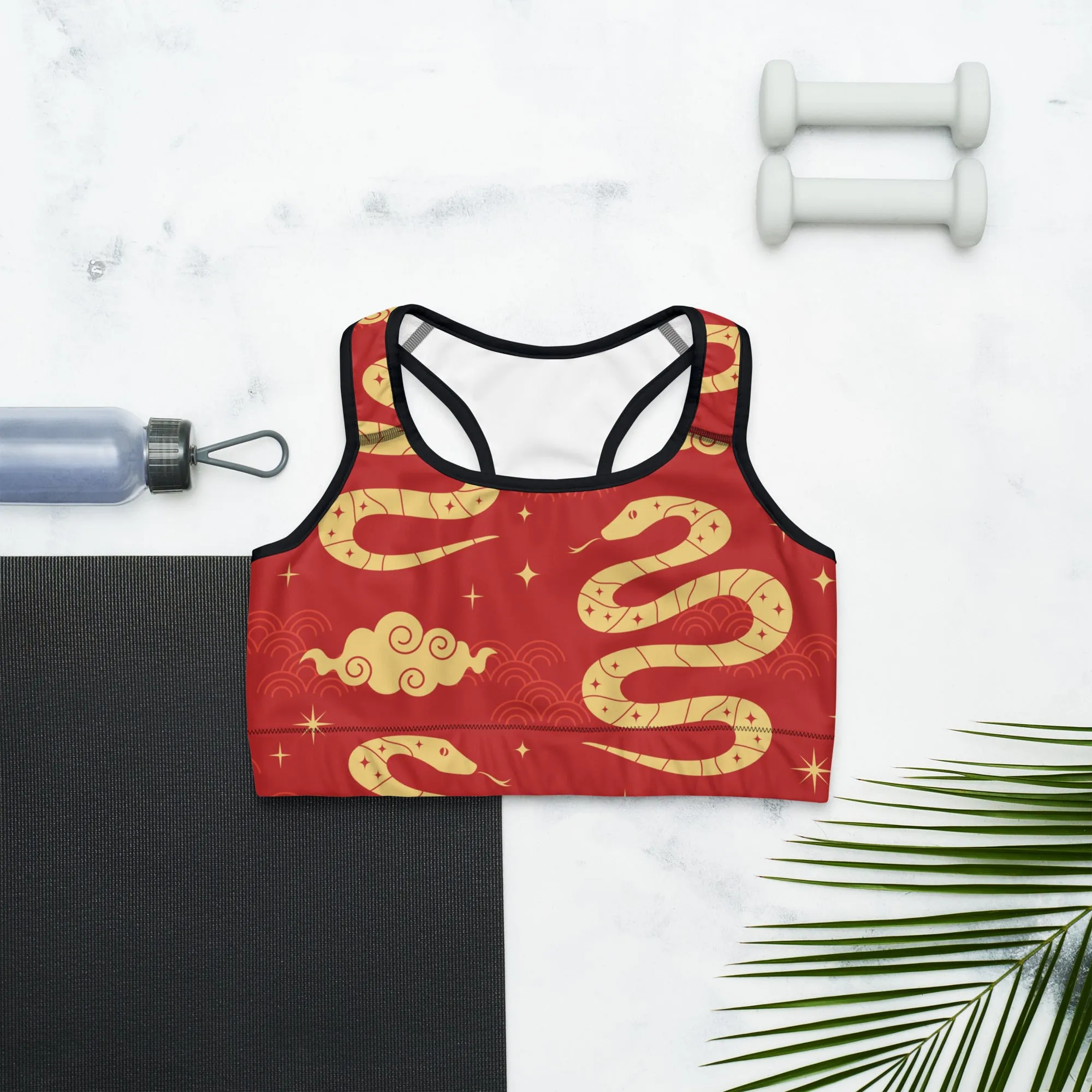 Year Of The Snake Sports Bra